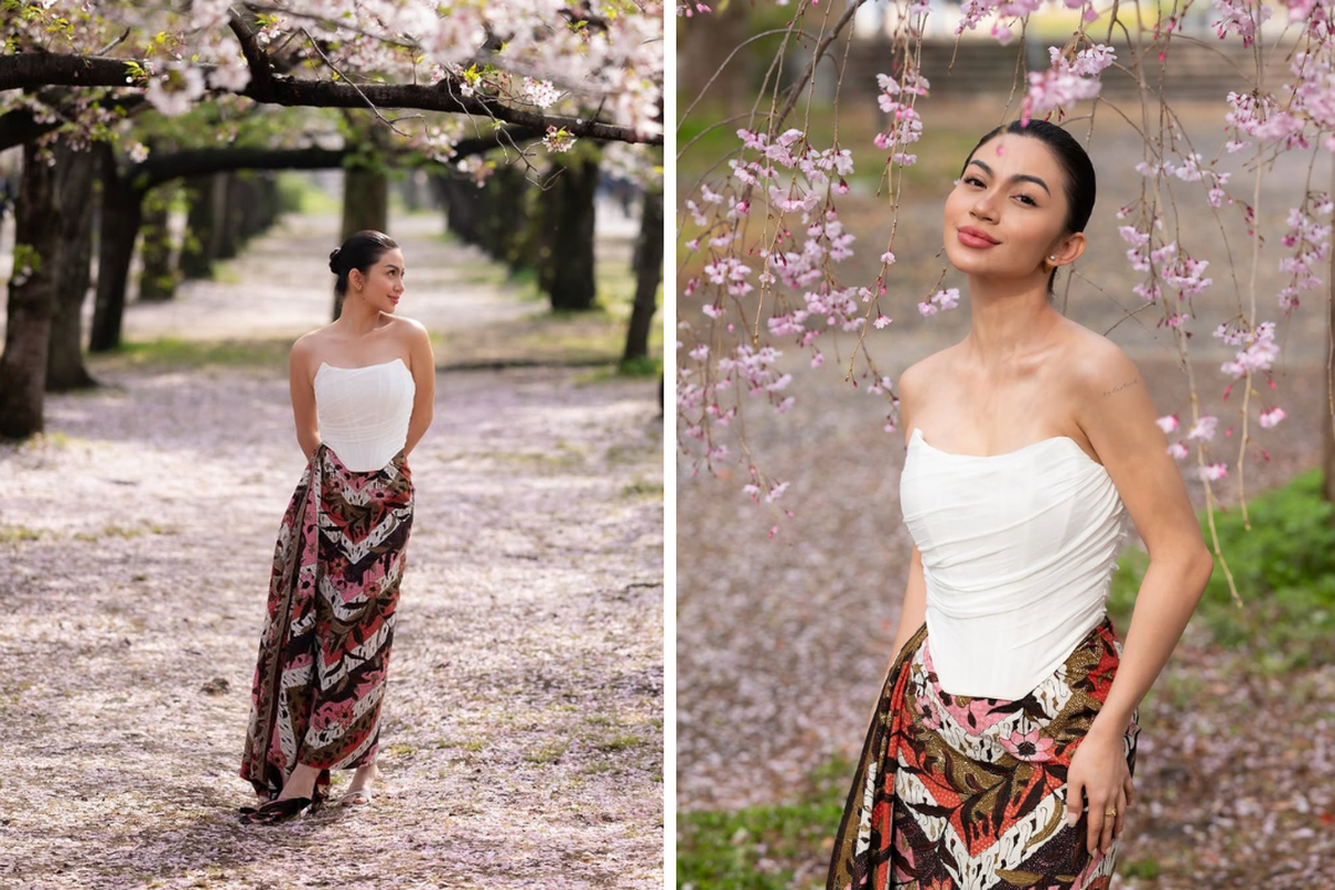 4 Penampilan Elegan Ariel Tatum dalam Balutan Batik, Wajib Ditiru!