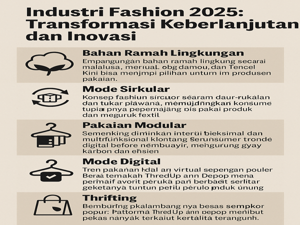Tren Fashion Ramah Lingkungan