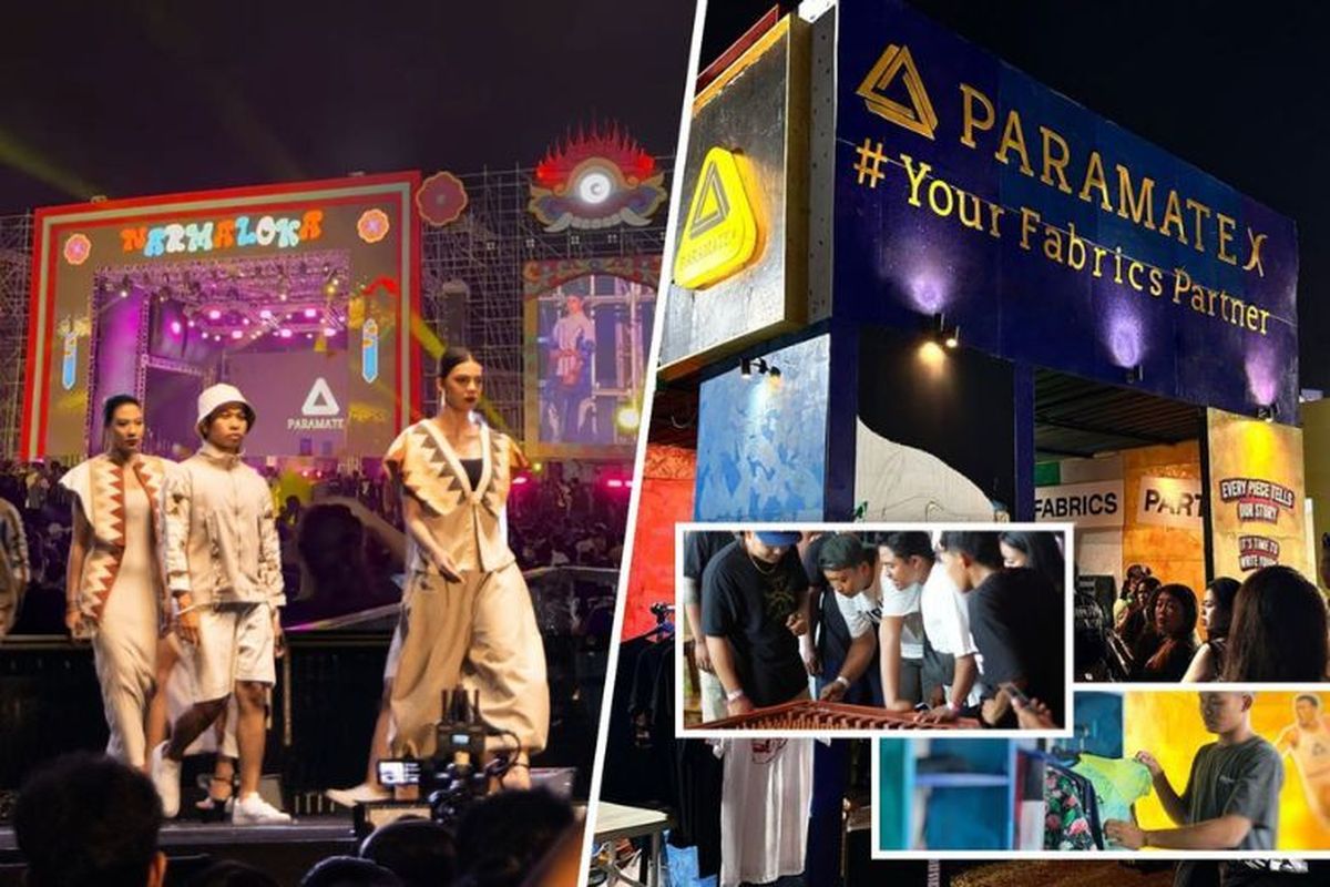 Usung Fesyen Berkelanjutan Paramatex Bangun Stan Daur Ulang di PICA Fest 2025