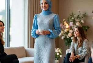 Trik Memilih Kain Long Dress agar Terlihat Jatuh dan Tidak Tipis
