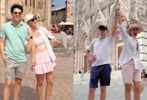 Gaya Couple Luna Maya dan Maxime saat Honeymoon di Italia, Tampil Kasual tapi Tetap Serasi