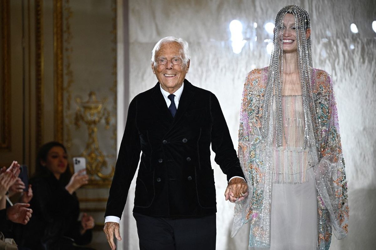 Jejak Giorgio Armani Dari Masa Perang hingga Jadi Ikon Fashion Dunia